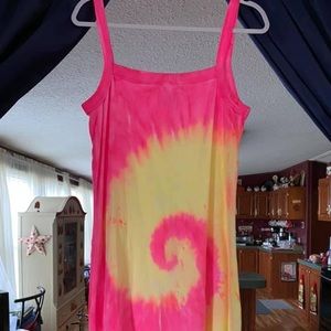The dye dress